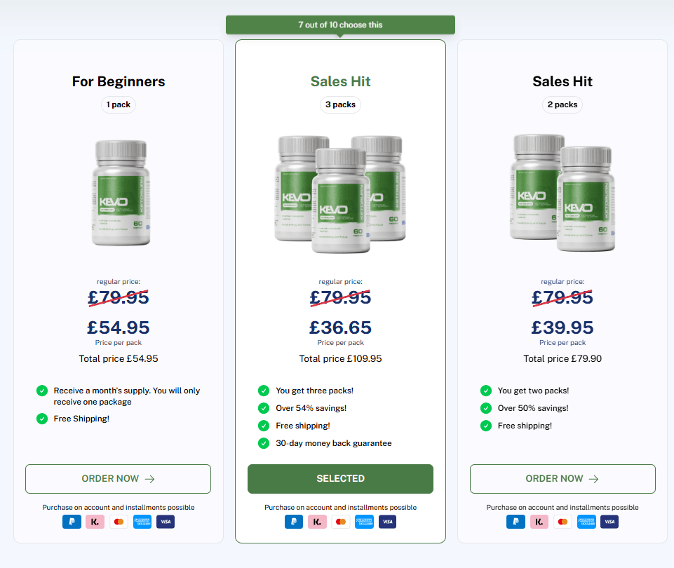Kevo Keto Burn UK BUNDLE PRICE