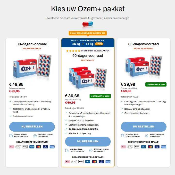 Ozem Plus Netherlands