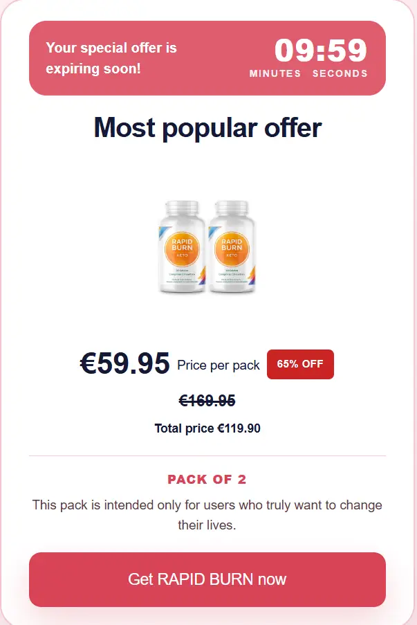 RAPID BURN Keto Capsules UK