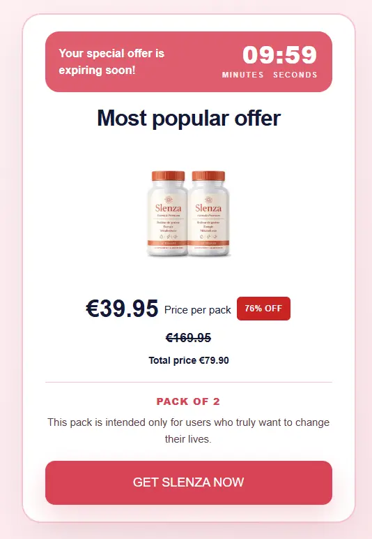 Slenza Capsules UK/IE
