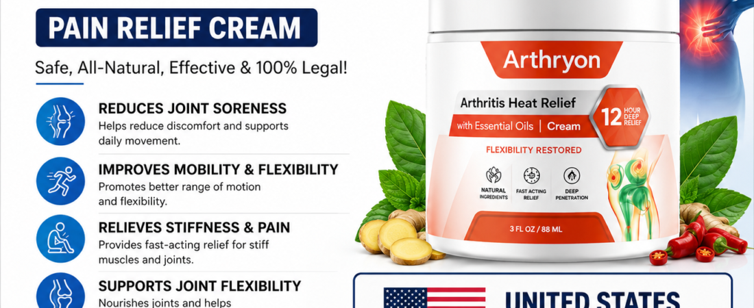 Arthryon Heat Relief Cream US Review