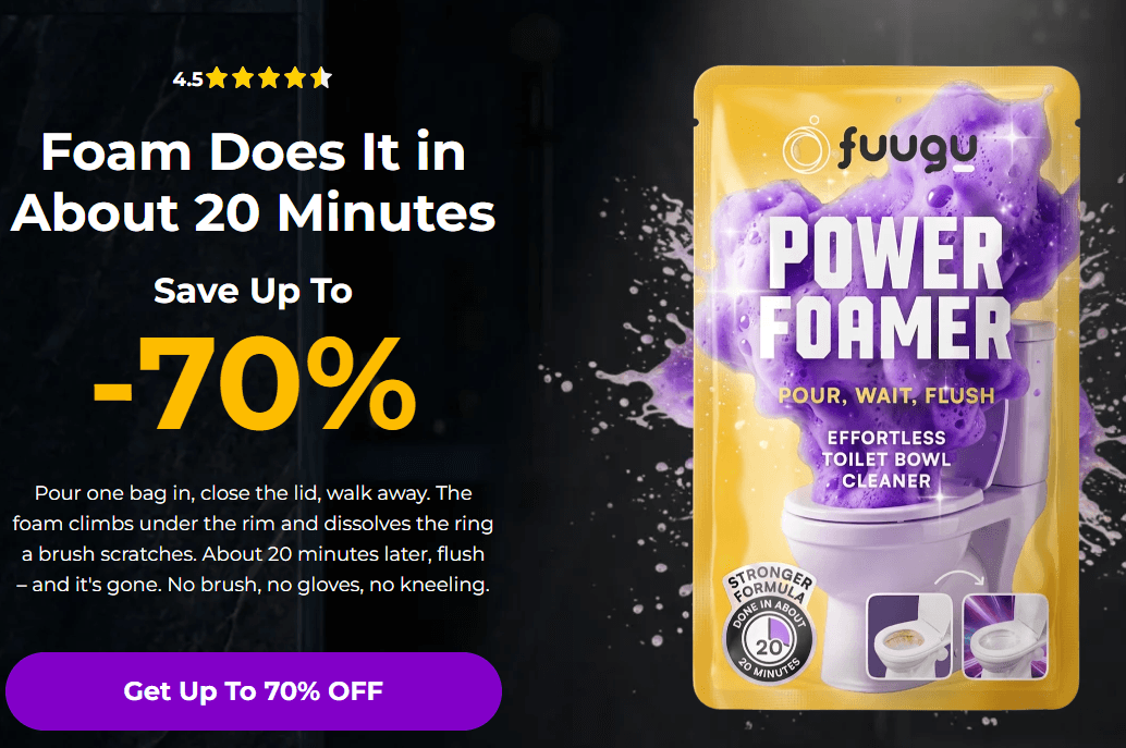 Fuugu Foaming Toilet Cleaner NZ